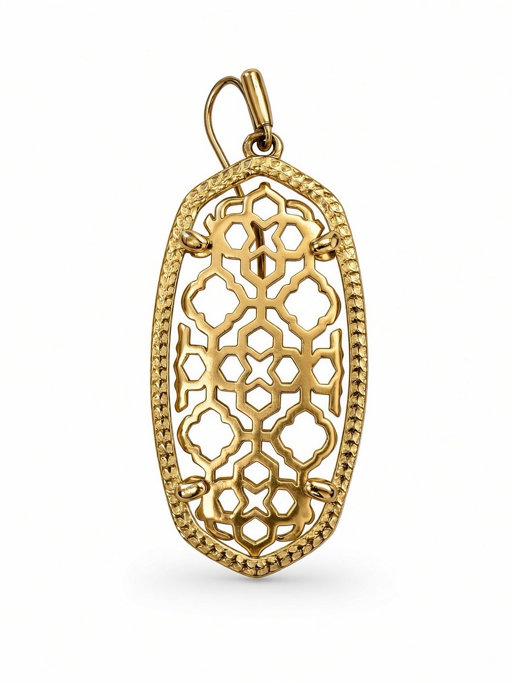 Kendra Scott Elle Drop Earrings in Gold Filigree